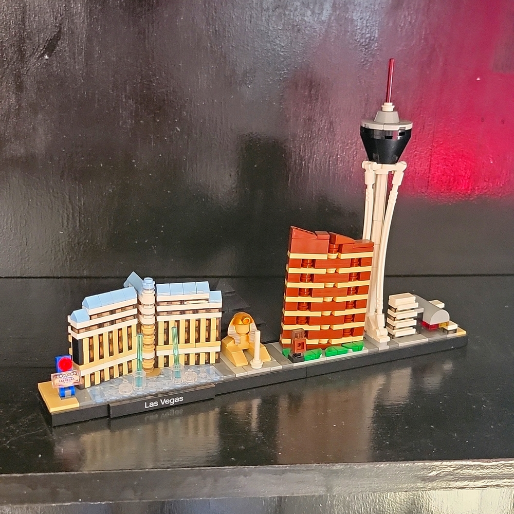 Lego- architecture- Las Vegas
